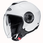HJC i40N SEMI FLAT PEARL WHITE ΚΡΑΝΟΣ