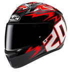 HJC C10 DIABLO MASK MC1 ΚΡΑΝΟΣ